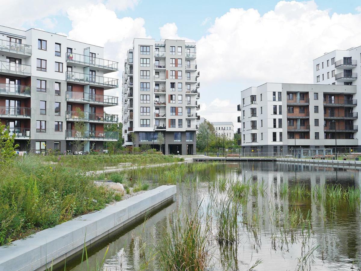 Airport Residence Green Warschau Exterior foto